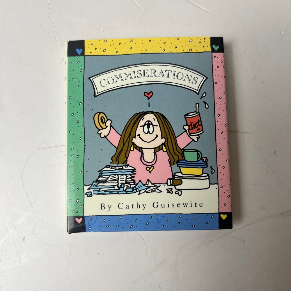 Cathy Cartoon Commiserations Tiny Book Cathy Guisewite ComicStrip VTG Gift Humor
